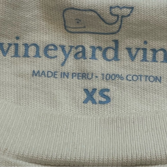 Vineyard Vines Limited Edition Pocket T-Shirt Mens - Sz XS White Preppy - Picture 6 of 6